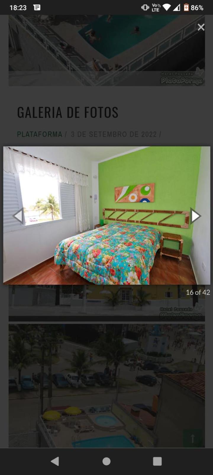 Hotel Pousada Plataforma Mongaguá エクステリア 写真